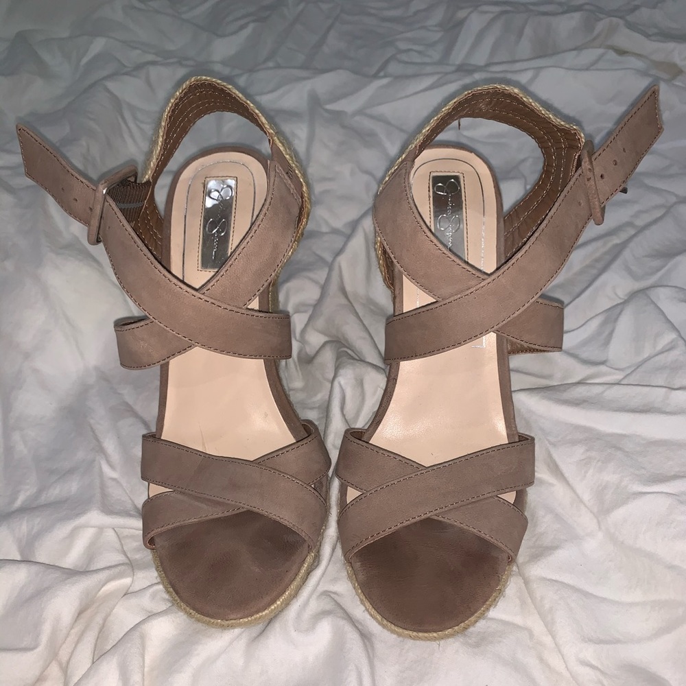 Jessica Simpson wedges